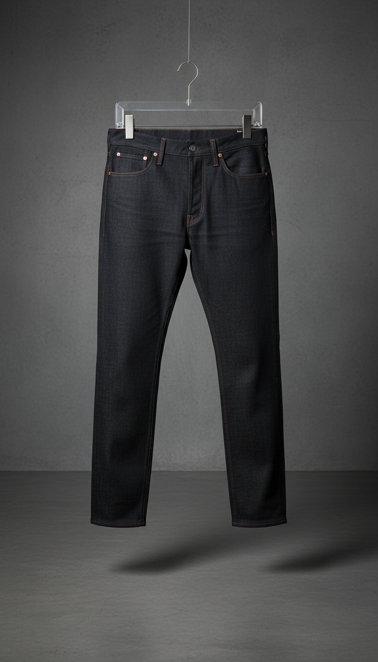 Japanese denim tailored pants