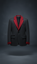 Italian wool statement jacket